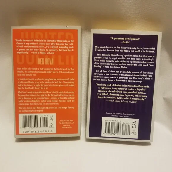 For fans of "The Ark" : 5 of Ben Bova's acclaimed Grand Tour scifi bks - Picture 5 of 12